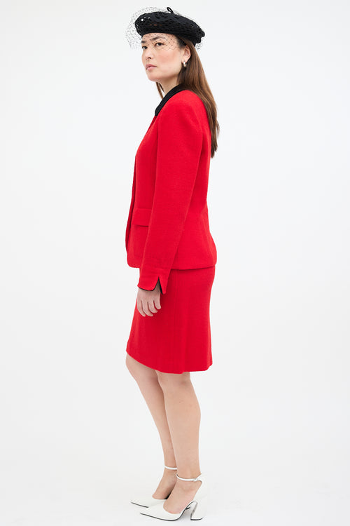 Dior Vintage Wool Skirt Suit