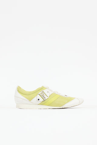 Dior Vintage Suede Logo Sneaker