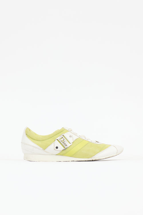 Dior Vintage Suede Logo Sneaker