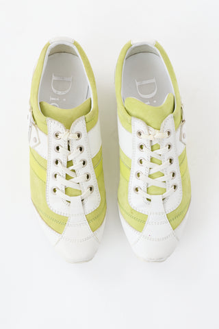 Dior Vintage Suede Logo Sneaker