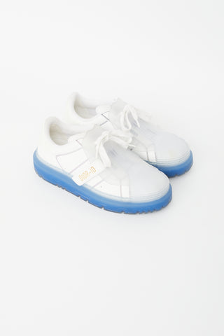 Dior White & Blue ID Sneaker