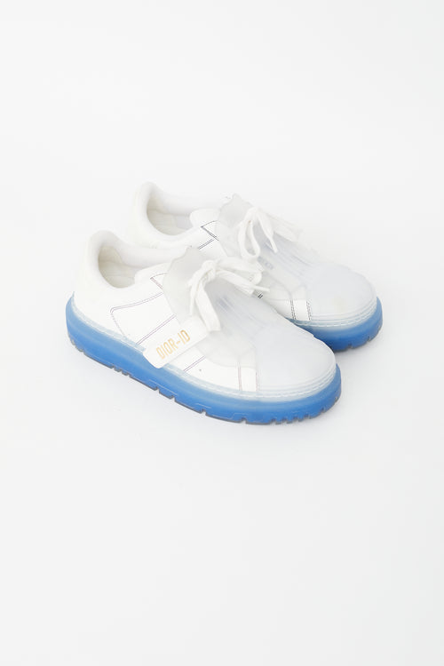 Dior White & Blue ID Sneaker