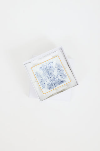 Dior Blue & White Toile De Jouy Trinket Plate