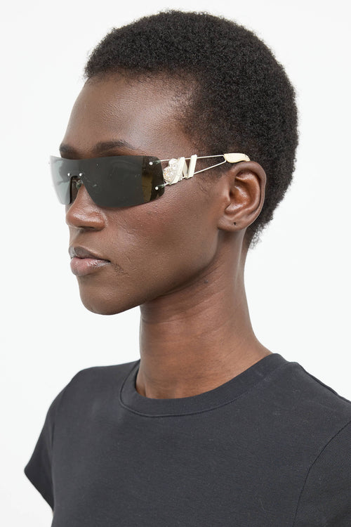 Dior Heartcore Shield Sunglasses