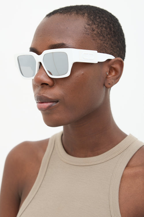 Dior CD 50A4 Rectangle Sunglasses