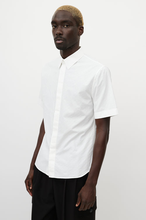 Dior White Monogram Shirt