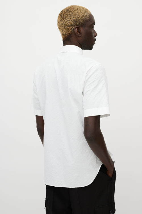 Dior White Monogram Shirt