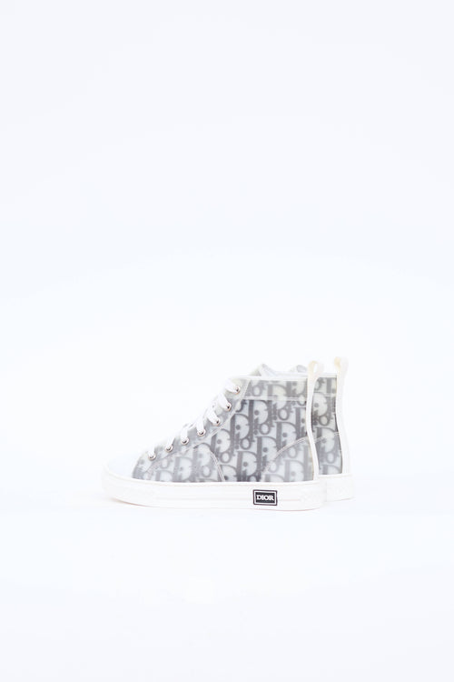 Dior Kids Oblique B23 High Top Sneaker