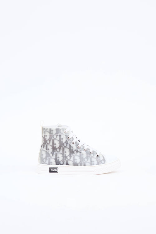 Dior Kids Oblique B23 High Top Sneaker