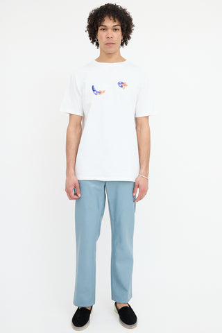 Dior X Kenny Scharf Logo T-Shirt