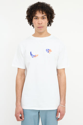 Dior X Kenny Scharf Logo T-Shirt