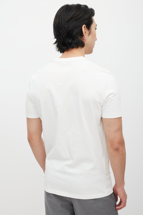 Dior White Waist Bag T-Shirt