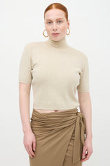 Dior Winter 1994 Wool Turtleneck Top