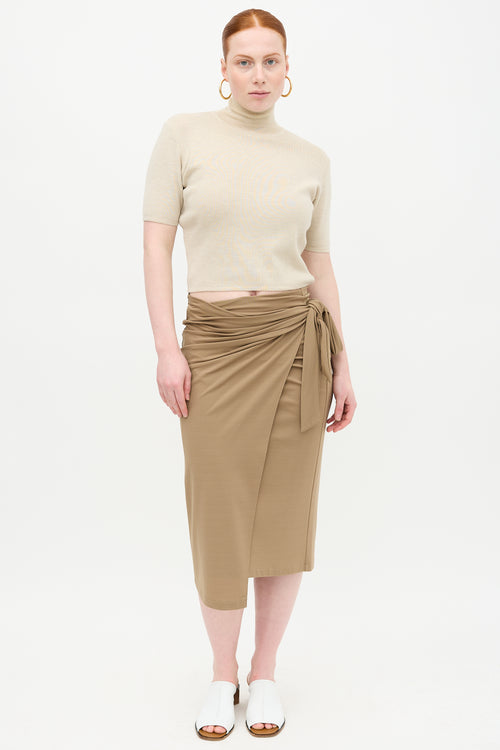 Dior Winter 1994 Wool Turtleneck Top