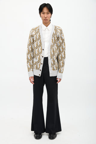 Dior Wool Oblique Cardigan