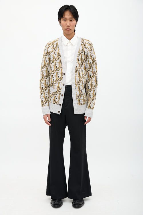 Dior Wool Oblique Cardigan