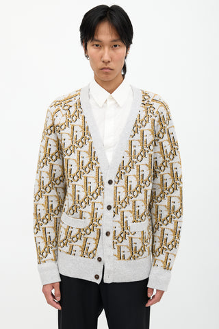 Dior Wool Oblique Cardigan