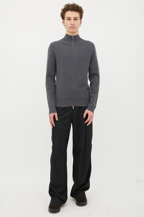 Dior Wool Zip Sweater
