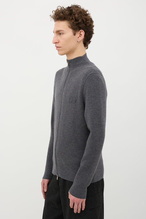 Dior Wool Zip Sweater