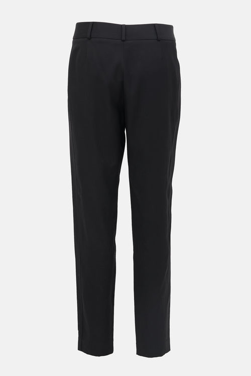 Dior Wool & Silk Straight Leg Trouser
