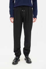 Dior Wool Crepe Drawstring Trouser