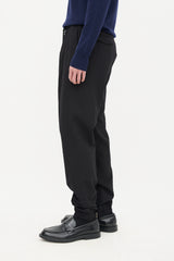 Dior Wool Crepe Drawstring Trouser