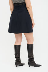 Dior Wool & Silk Midi Skirt