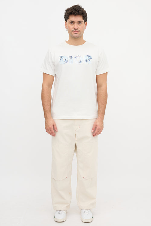 Dior X Daniel Arsham SS 2020 Logo T-Shirt