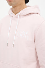 Dior X Raymond Pettibon 2019 Pink & White Logo Hoodie