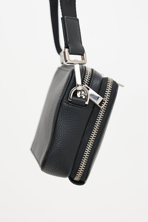 Dior X Shawn Stussy Leather Crossbody Bag