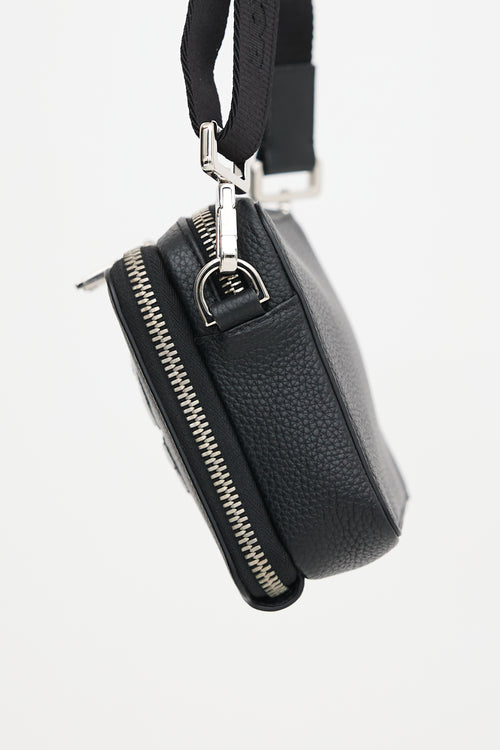 Dior X Shawn Stussy Leather Crossbody Bag