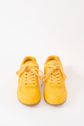 Dior Yellow Leather B27 World Tour Sneaker
