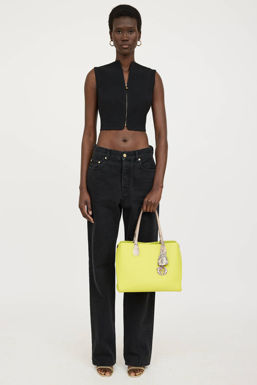 DiorLeather Addict Neon Bag