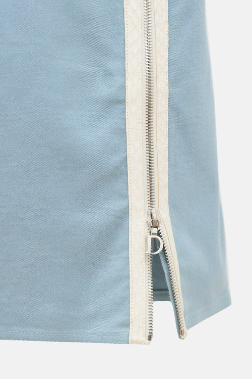 Dior 2000s Zipper Skirt Suit