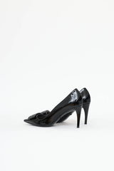 Dior Patent Cannage Plaque Pump