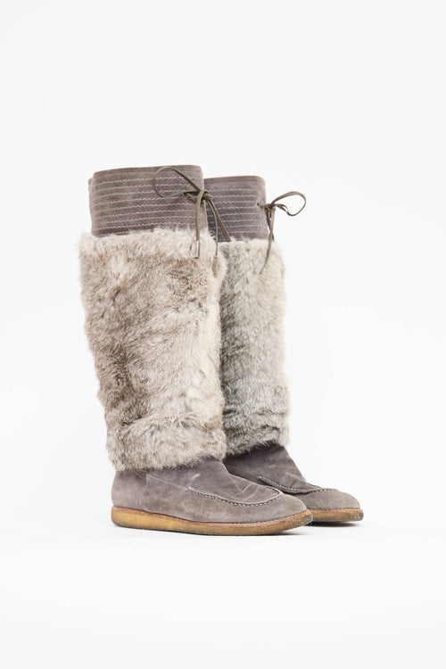 DiorFur Snow Boot