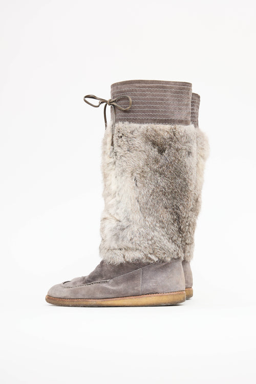 DiorFur Snow Boot