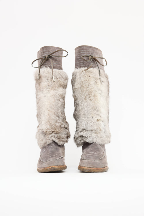 DiorFur Snow Boot