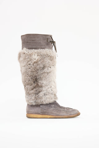 DiorFur Snow Boot