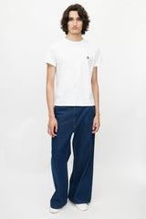 Dior x Kaws White & Multicolour Bee Logo T-Shirt