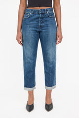 Dior Raw Hem Jeans