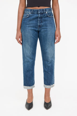 Dior Raw Hem Jeans