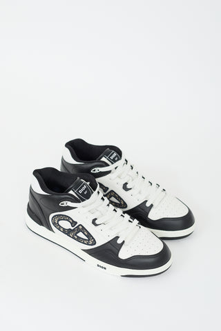 Dior Fall 2024 Black & White Leather B57 Sneaker