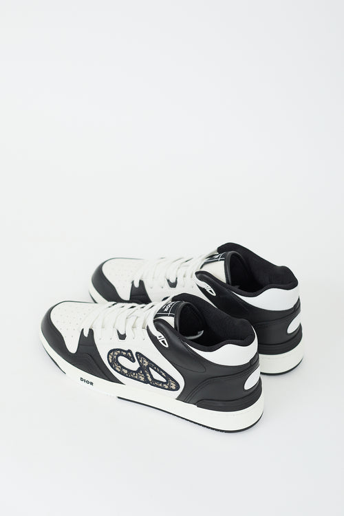 Dior Fall 2024 Black & White Leather B57 Sneaker