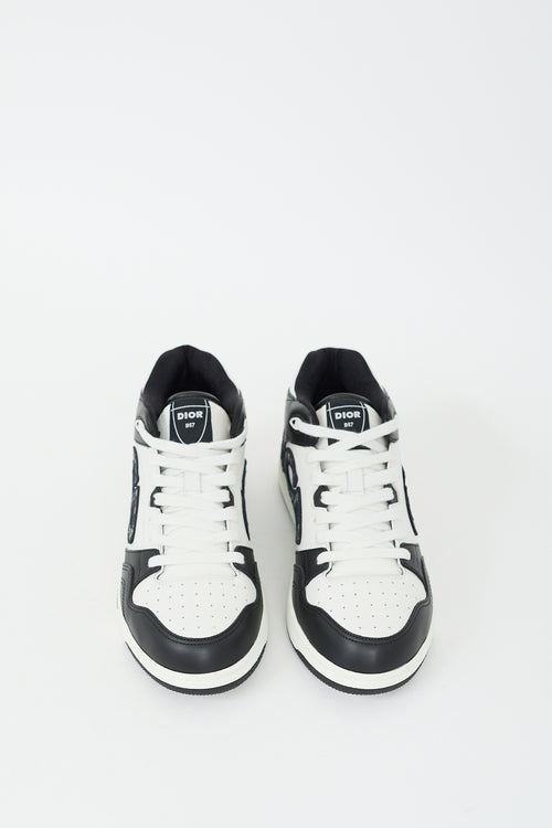 Dior Fall 2024 Black & White Leather B57 Sneaker