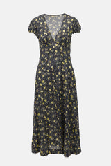 Dôen Floral Rosalinda Midi Dress
