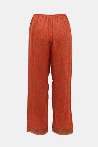 Dôen Silk Floral Cacilda Pant