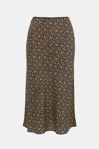 Dôen Silk Paisley Elowen Skirt