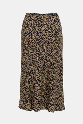 Dôen Silk Paisley Elowen Skirt