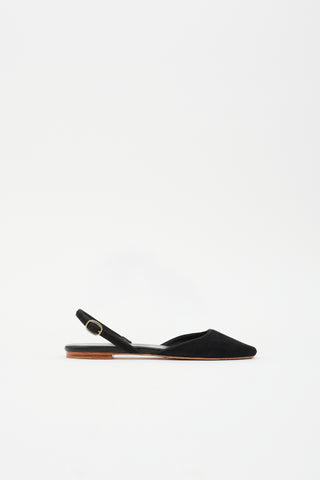Dôen Suede Slingback Flat